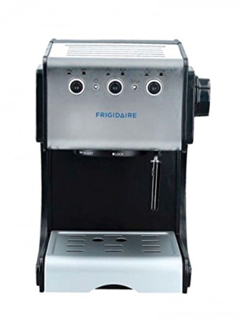 Espresso and Cappuccino Maker Grey/Black 15x15x20inch