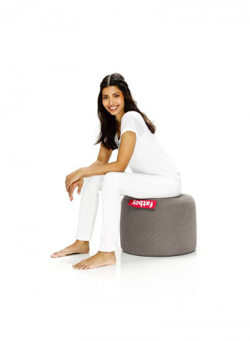 Point Stonewashed Bean Bag Grey 35x50centimeter