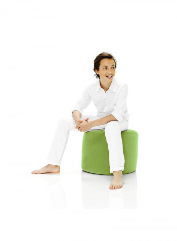 Point Stonewashed Bean Bag Lime Green 35x50centimeter