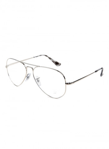 Aviator Eyeglass Frame - Lens Size: 58 mm