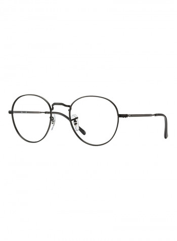 Round Eyeglass Frame - Lens Size: 51 mm