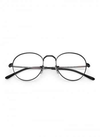 Round Eyeglass Frame - Lens Size: 51 mm