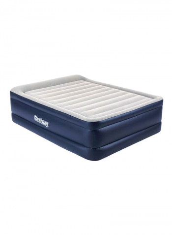 Tritech Queen Air Bed Blue/White 2.03X1.52X0.61meter