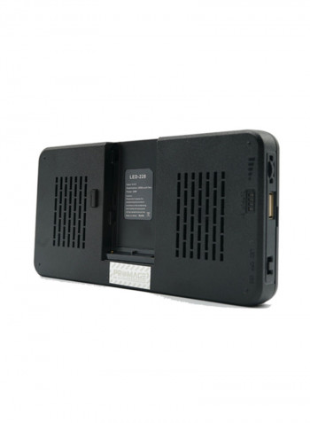 Professional Video Light Led-228 Black