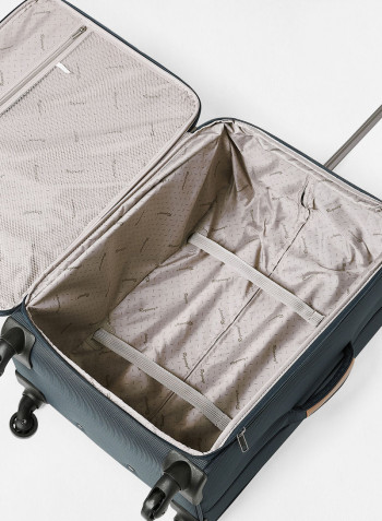 2-Piece Luggage Trolley Set Navy
