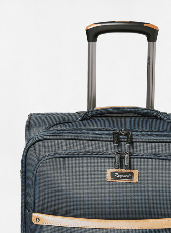 2-Piece Luggage Trolley Set Navy