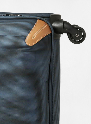 2-Piece Luggage Trolley Set Navy