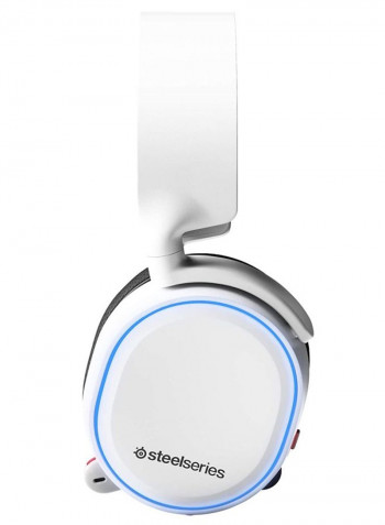 Arctis 5 Wired Over-Ear Gaming Headset With Mic Black/White