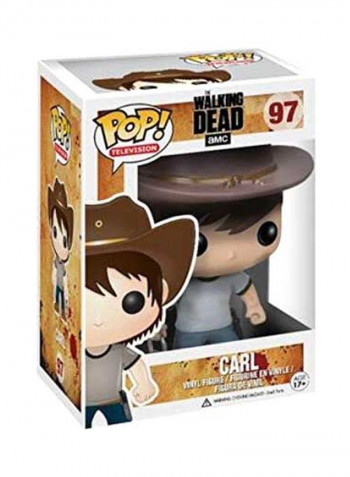 POP Television The Walking Dead Series 4 Carl Bobblehead 3802 3.75inch