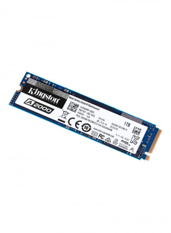 A2000 Solid State Drive 1TB Blue/Black