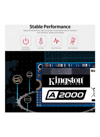 A2000 Solid State Drive 1TB Blue/Black