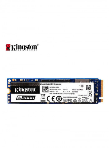 A2000 Solid State Drive 1TB Blue/Black
