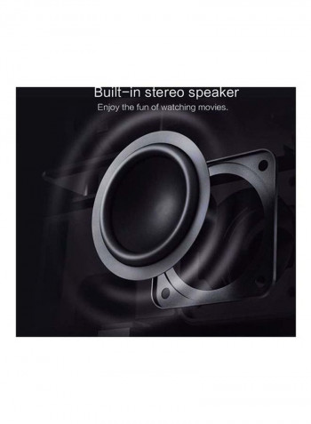 Wireless Projector WiFi 1800 Lumens Support Full HD 1080P PROJ-WO-49-B Black