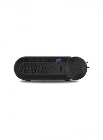 Wireless Projector WiFi 1800 Lumens Support Full HD 1080P PROJ-WO-49-B Black