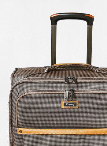 2-Piece Luggage Trolley Set Khaki