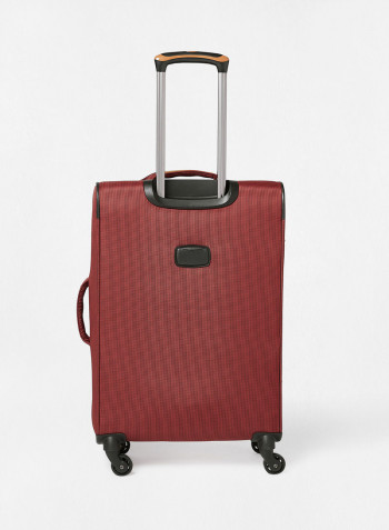 2-Piece Luggage Trolley Set Red