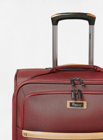 2-Piece Luggage Trolley Set Red