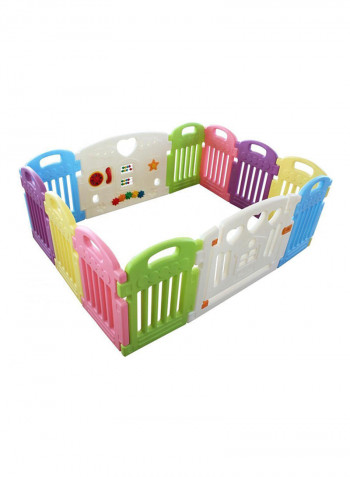 12-Panels Pen Playpen Centre Safety Play Yard With-16332 60centimeter