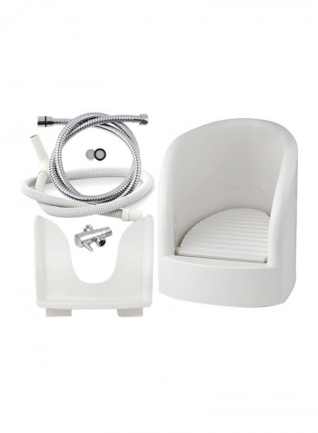 Wudu Foot Washer White 48x37x36centimeter