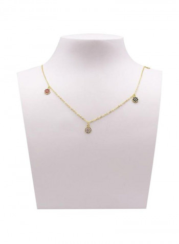 14 Karat Gold Plated Pendant Necklace