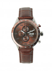 Men's Leather Analog Watch D903029STR