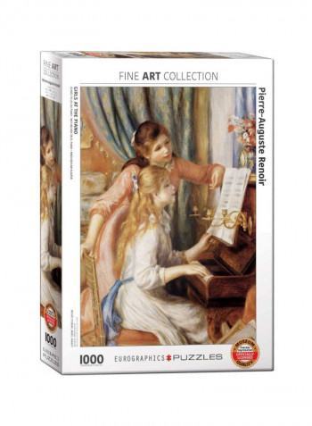 1000-Piece Girls At Piano Jigsaw Puzzle Set 6000-2215