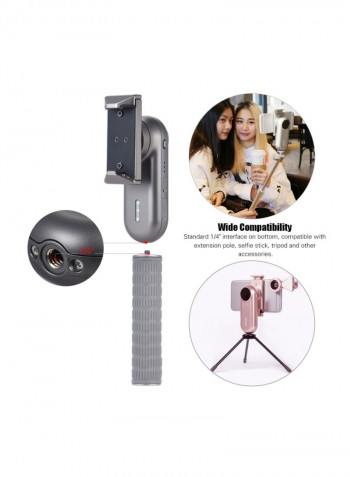 1-Axis Handheld Stabilizing Gimbal Grey