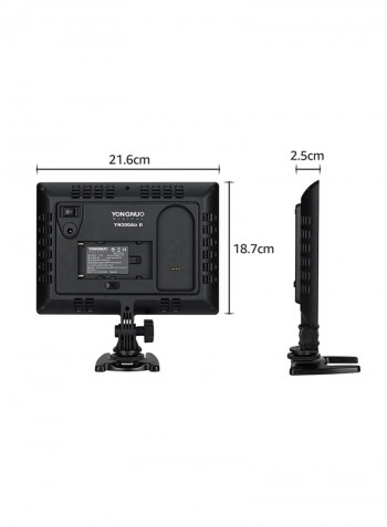 Air II LED Video Photography Light Panel White/Black