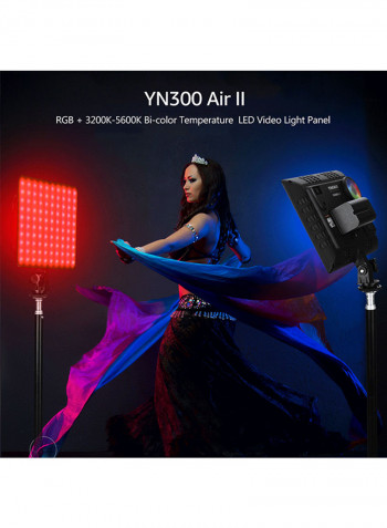 Air II LED Video Photography Light Panel White/Black