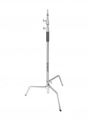 Adjustable Tripod With Turtlebase 134cm Silver