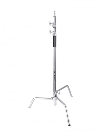 Adjustable Tripod With Turtlebase 134cm Silver