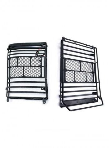 Roof Rack Luggage Carrier Spotlight Bar For RC Model 23 x 14.3 x 2.5cm