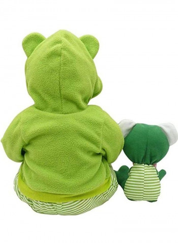 Baby Simulation Doll With Frog Plush Toy 55cm
