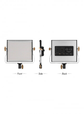Portable Studio Photography And Video Shooting Light Panel Kit 23.2x19.8centimeter Black/Silver/Gold