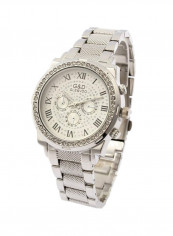 Men's Stainless Steel Quartz Analog Watch NNSB03708359