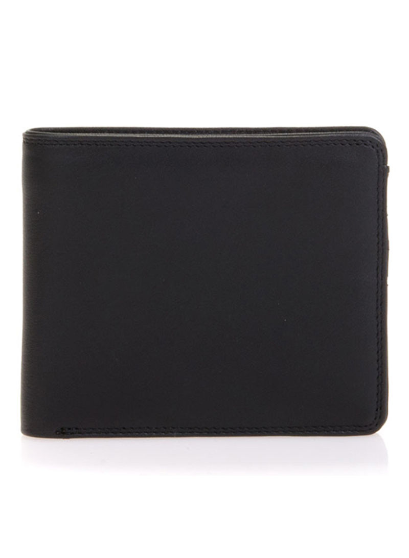 Standard Wallet With Coin Pocket Black