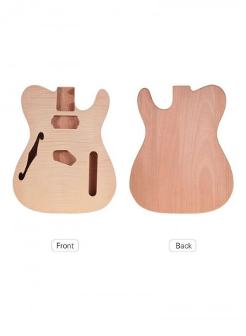 Unfinished Electric Guitar Body