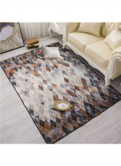 Geometry Pattern Simple Mat Multicolour 80x160centimeter