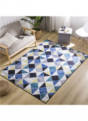 Geometry Pattern Simple Mat Multicolour 80x160centimeter