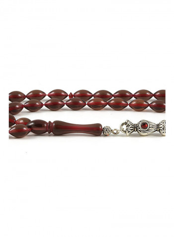 Amber Bakelite Prayer Beads