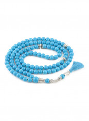 Howlite Turquoise Mala