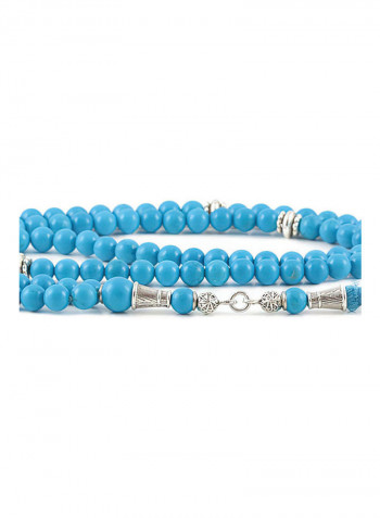 Howlite Turquoise Mala