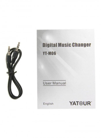 YT-M06 Digital Music Changer For Mazda M2 / M3 / M5 / M6 / RX8 / MX5 / Familia323 (Front Six-Disc) / Premacy (Front Six-Disc) / FAW