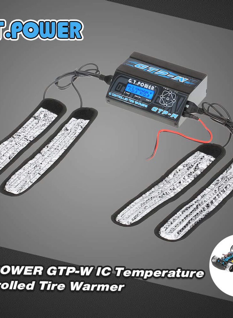 GTP-W IC Temperature Controlled Tire Warmer Strip Heater With LCD Display 20.6cm