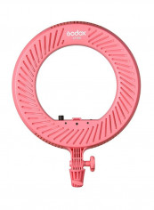 LED Video Light Ring With Phone Holder White