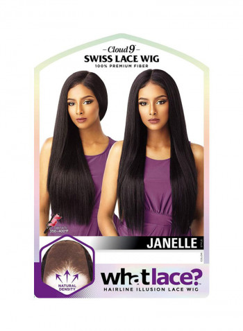 Swiss Lace Wig - Janelle 1B