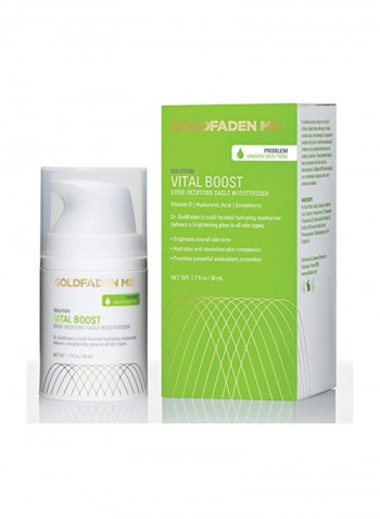 Vital Boost Even Skintone Daily Moisturiser 1.7ounce