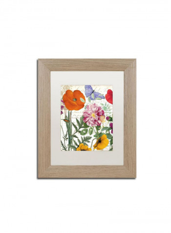 Praying Mantis And Pepper 2 Canvas Wall Art multicolour 12 x 19inch