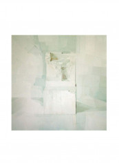 White Artwork Canvas Wall Art Multicolour 24 x 24inch