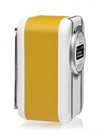 Christie Digital Radio With FM Bluetooth VQ-CHRISTIE+B+CC-MD Yellow/White